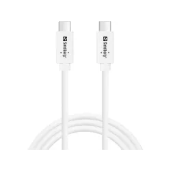 Sandberg 136-53 USB-C to USB-C USB 3.1 Gen2 PD 100W cable, 1M
