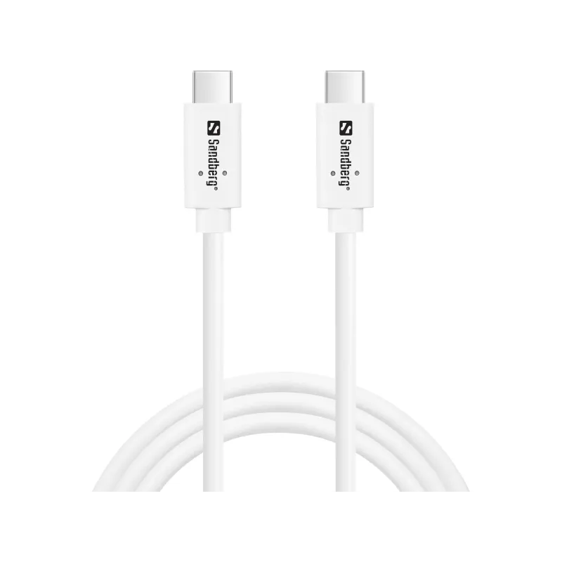Sandberg 136-53 USB-C to USB-C USB 3.1 Gen2 PD 100W cable, 1M