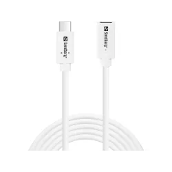Sandberg 136-55 USB-C C M-F USB 3.1 100W, 2M