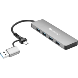 Sandberg 136-63 USB-C-A to 4xUSB 3.0 Hub