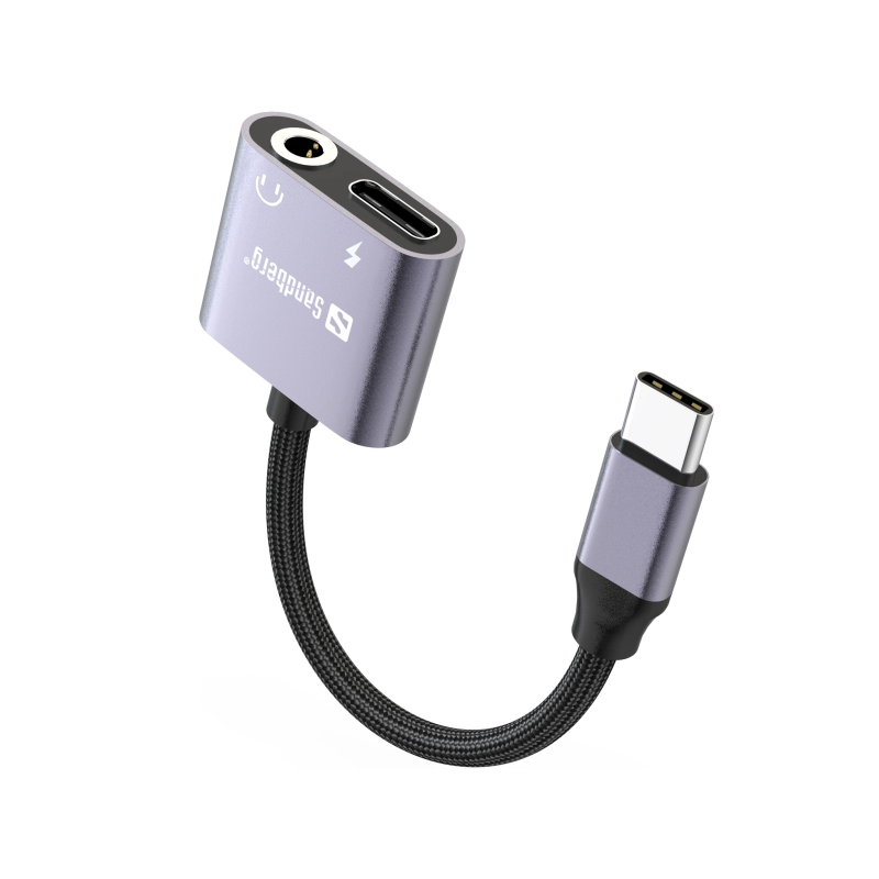 Sandberg 136-67 USB-C Audio Adapter PD65W