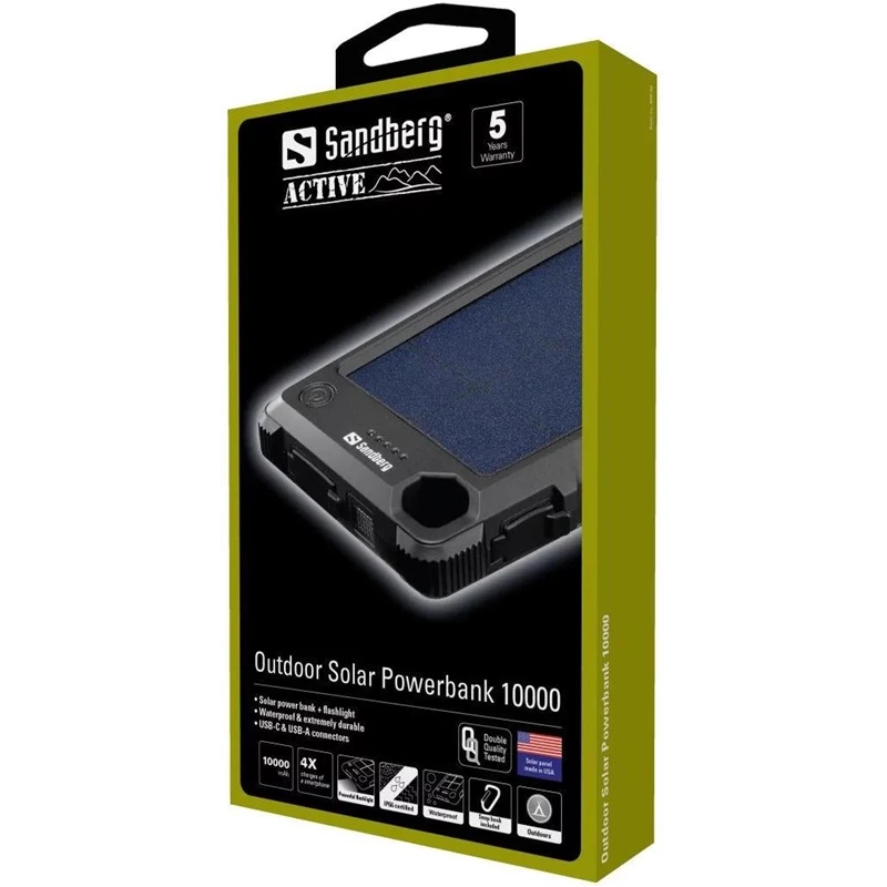 Sandberg 420-53 Outdoor Solar Powerbank 10000mAh