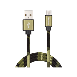 Sandberg 441-15 MicroUSB Green Camouflage 1m