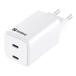 Sandberg 441-56 AC Charger Dual USB-C PD65W EU