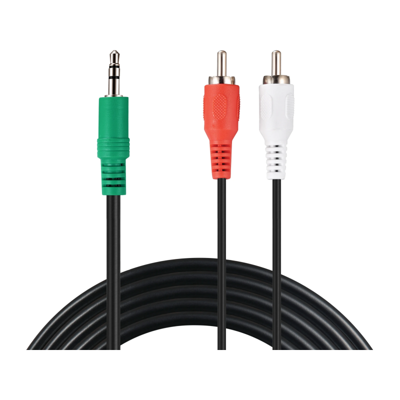 Sandberg 500-97 MiniJack-M- 2xRCA-M 2m