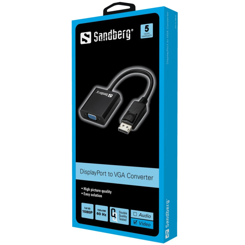 Sandberg 508-43 Adapter DisplayPort VGA