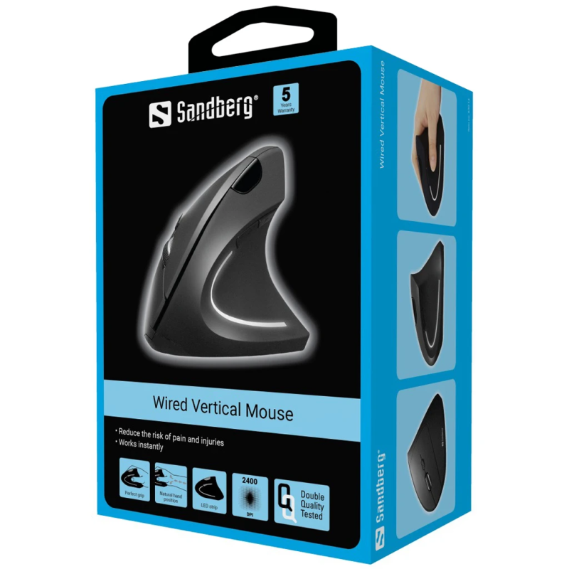 Sandberg 630-14 Wired Vertical Mouse