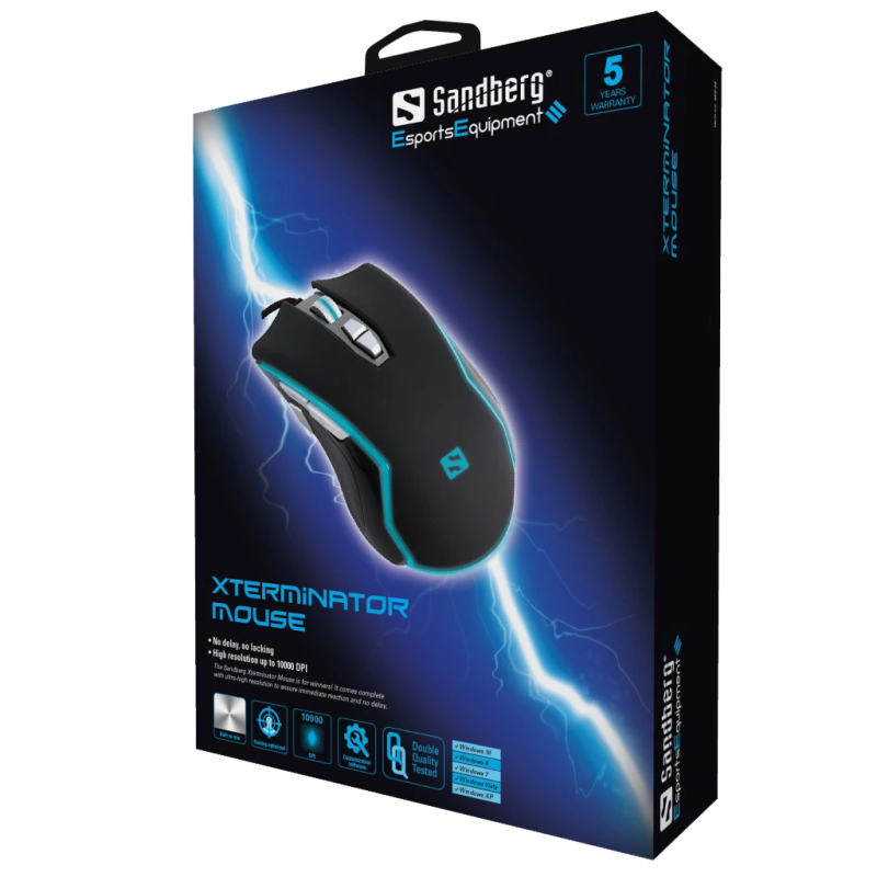Sandberg 640-08 Xterminator Mouse 10000 DPI