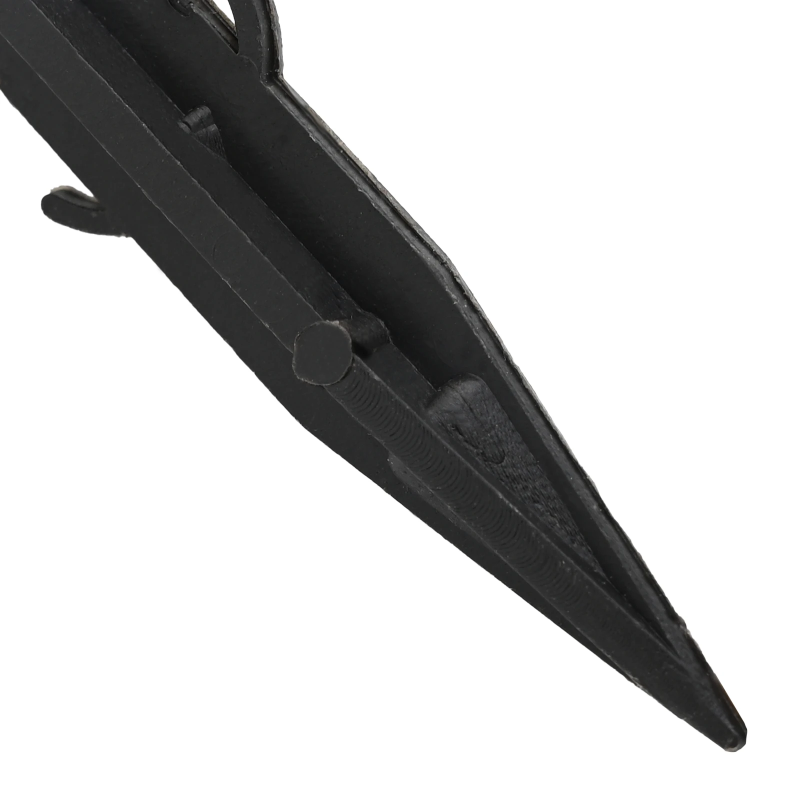 vidaXL Plastmasas tapas 100 pcs Melna DIA3 x 11 cm Plastmasa