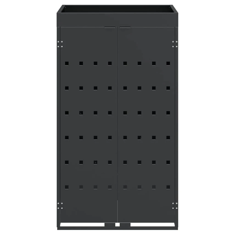 vidaXL Ratiņu atkritumu uzglabāšana ar stādītāja jumtu vienam 240L konteineram