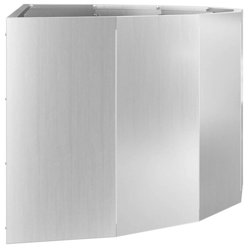 vidaXL Puķu kaste Sudraba 90 x 45 x 35 cm Cinkots tērauds