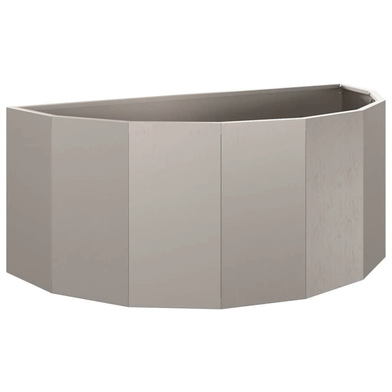 vidaXL Puķu kaste Rūsa 90 x 45 x 35 cm Novecināts tērauds