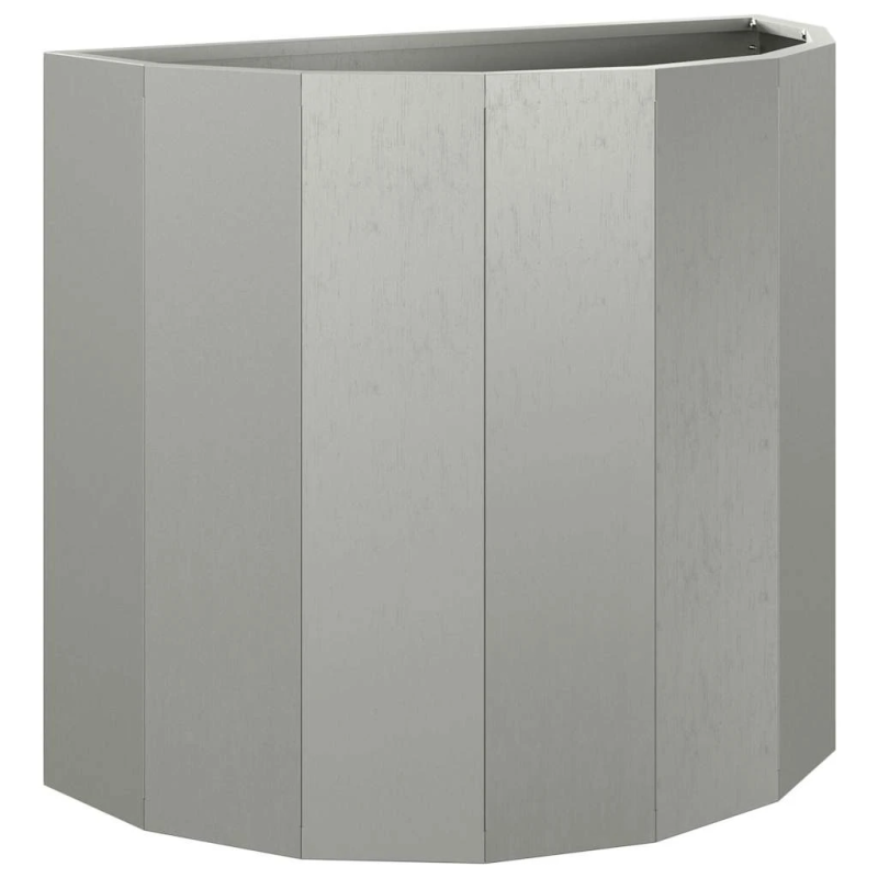 vidaXL Puķu kaste Rūsa 60 x 30 x 50 cm Novecināts tērauds