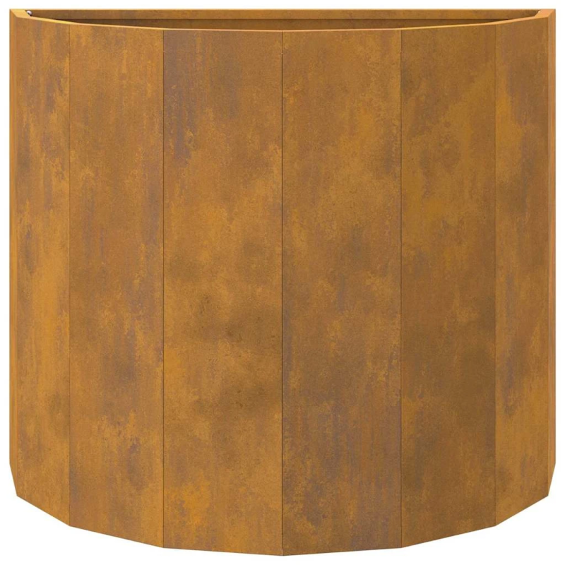 vidaXL Puķu kaste Rūsa 60 x 30 x 50 cm Novecināts tērauds