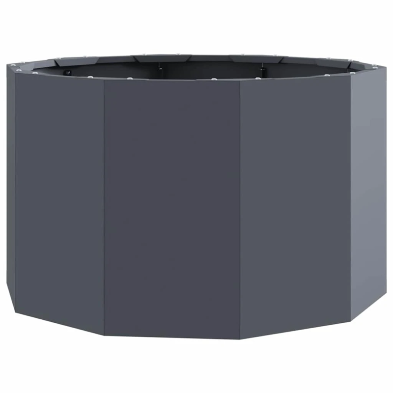 vidaXL Puķu kaste Antracīts 60 x 60 x 35 cm Tērauds