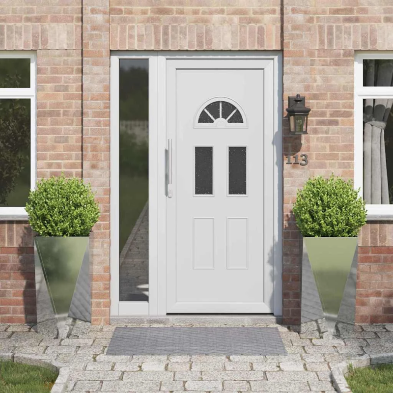 vidaXL Puķu kaste 2 pcs Sudraba 40 x 40 x 75 cm Cinkots tērauds