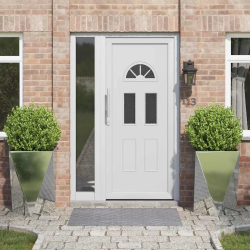 vidaXL Puķu kaste 2 pcs Sudraba 50 x 50 x 75 cm Cinkots tērauds