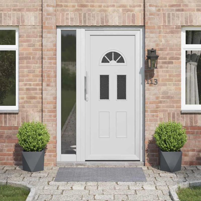 vidaXL Puķu kaste 2 pcs Antracīts 30 x 30 x 30 cm Tērauds