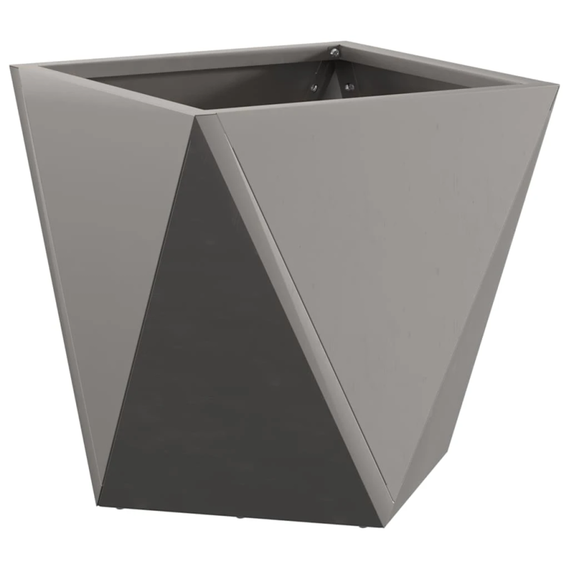 vidaXL Puķu kaste Rūsa 30 x 30 x 30 cm Novecināts tērauds