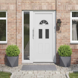 vidaXL Puķu kaste 2 pcs Antracīts 40 x 40 x 40 cm Tērauds