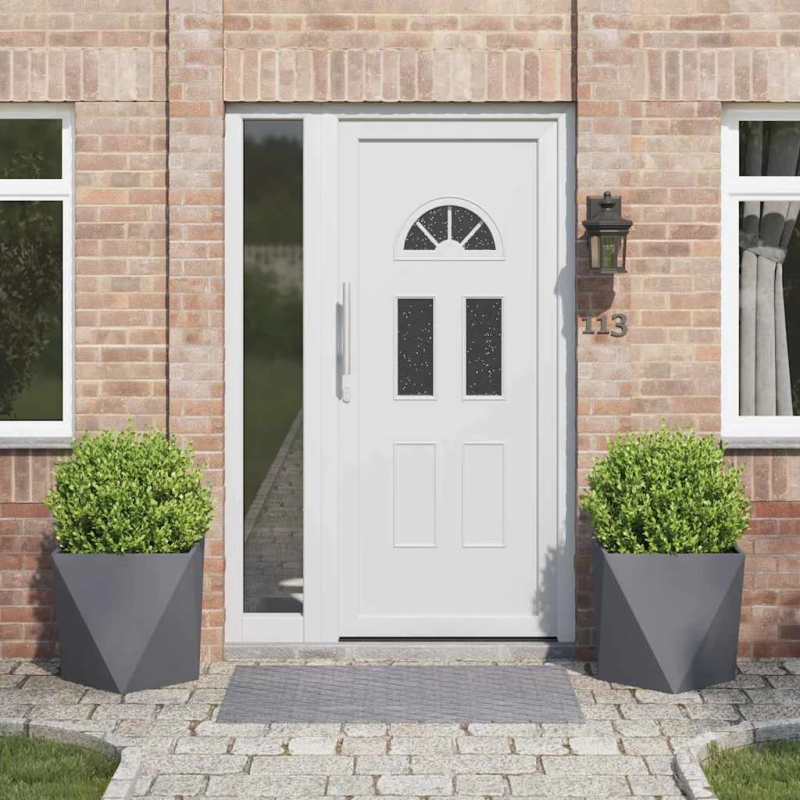 vidaXL Puķu kaste 2 pcs Antracīts 50 x 50 x 50 cm Tērauds