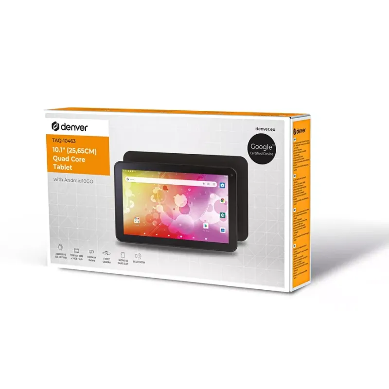 Denver TAQ-10463 10.1-16GB-2GB-WI-FI-Android10GO-Black