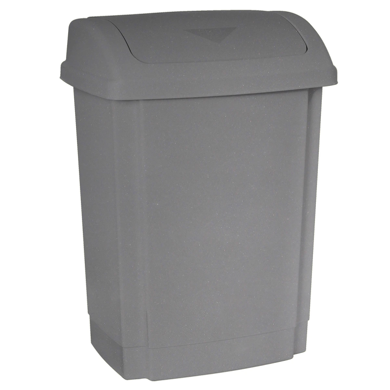 Atkritumu konteiners 25L Swing pelēks