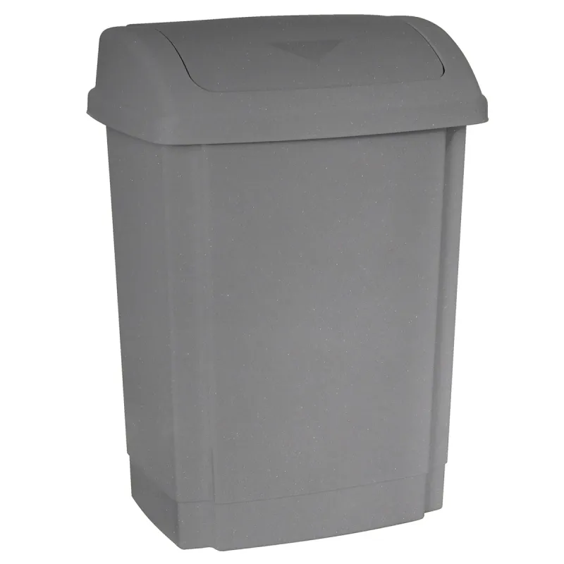 Atkritumu konteiners 25L Swing pelēks