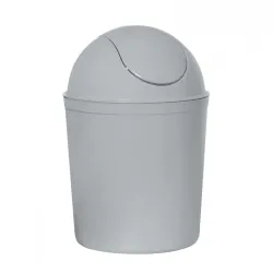 Jäätmemahuti 5L Swing hõbedane