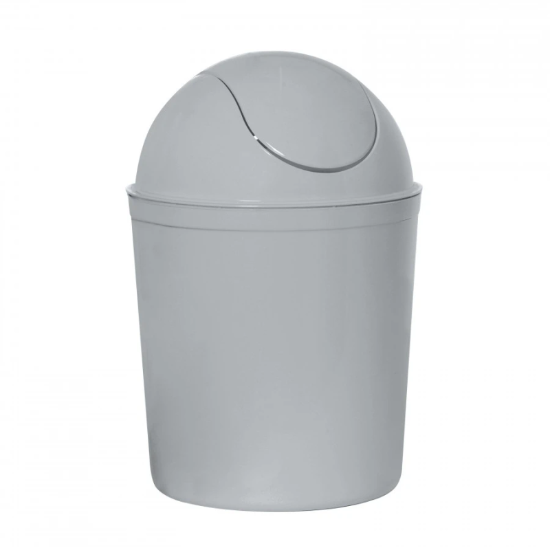 Atkritumu konteiners 5L Swing sudraba