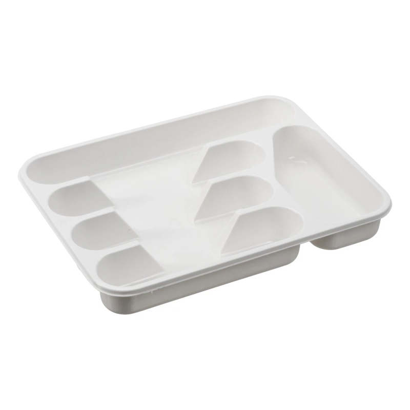 Paliktnis traukiem 33x26cm balts