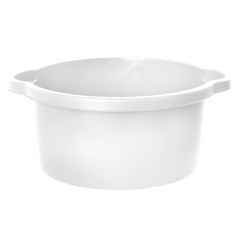 Bļoda 8L apaļa balta