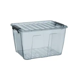 Kaste Home box 15L pelēka ar vāku