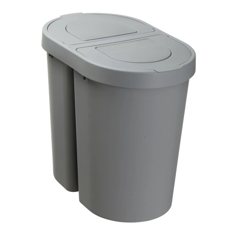 Atkrit.konteiners 25Lx2 Seattle Swing, pelēks