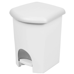 Pedāļspainis 16L balts