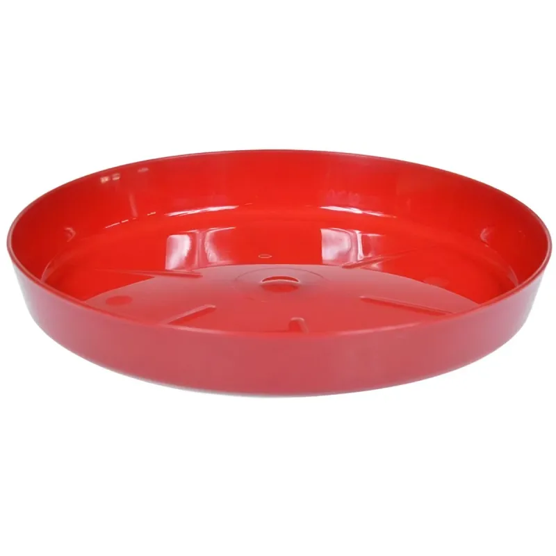 Paliktnis puķu podam 125mm, sarkans