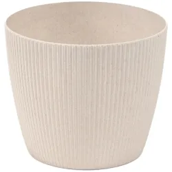 Цветочный горшок Lamela Jumper 872-05, пластик, 26 см x 26 см, белый цв.