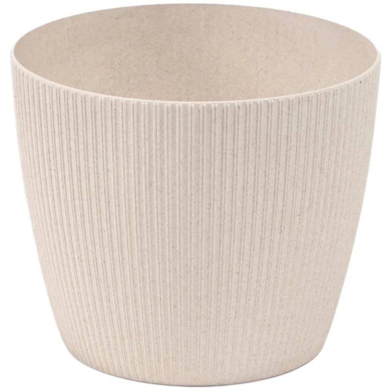 Puķu pods Magnolija Jumper wood 260x220mm, balts