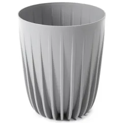 Puķu pods Mira 145x172mm 1.5L, pelēks
