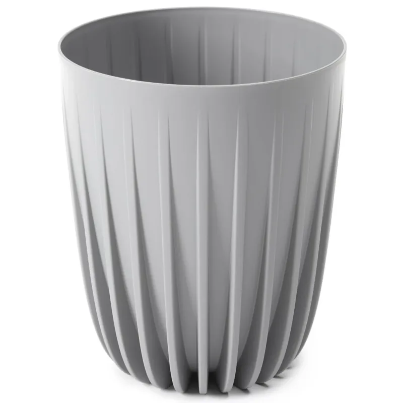 Puķu pods Mira 145x172mm 1.5L, pelēks