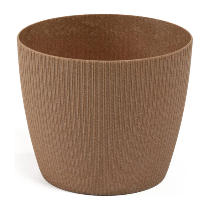 Puķu pods Magnolija Jumper wood 190x160mm, brūns