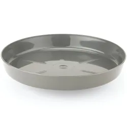 Paliktnis puķu podam 280mm, pelēks