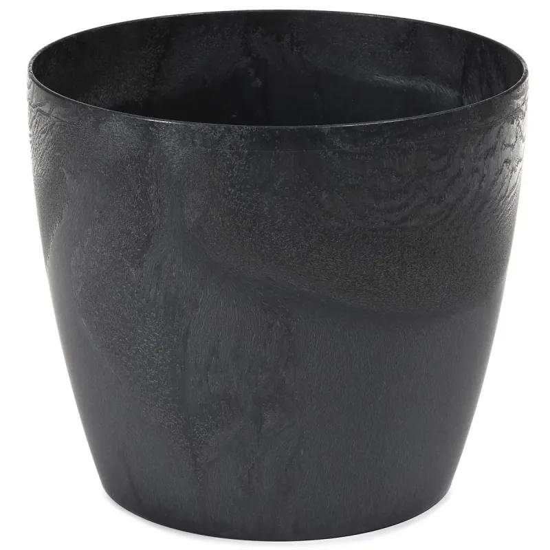 Puķu pods Magnolija 135x119mm, betona tumši pelēks