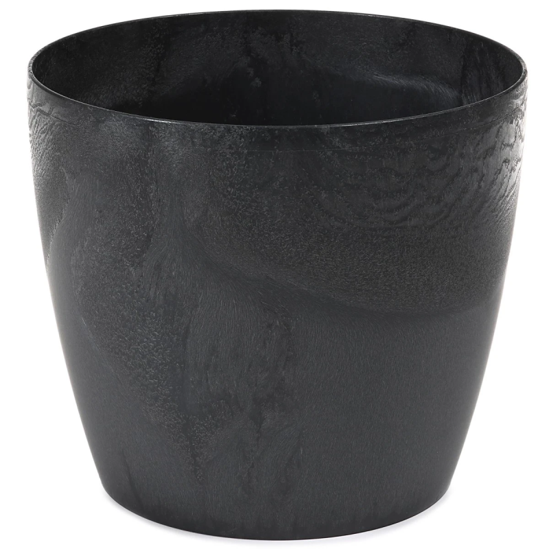 Puķu pods Magnolija 180x159mm, betona tumši pelēks