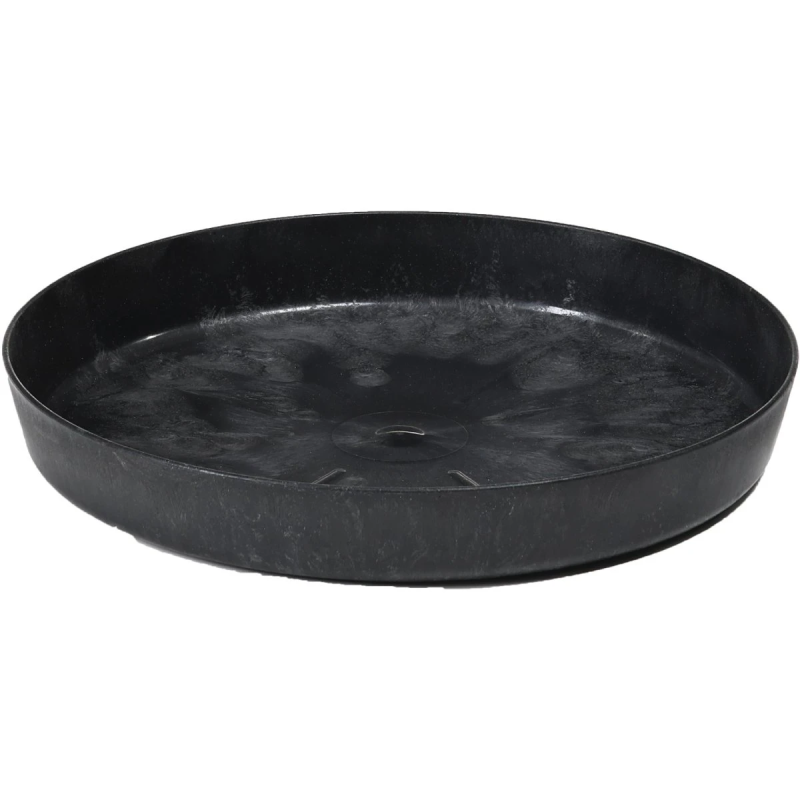 Paliktnis puķu podam 235mm, betona tumši pelēks