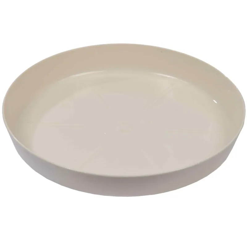 Paliktnis puķu podam 280mm, balts