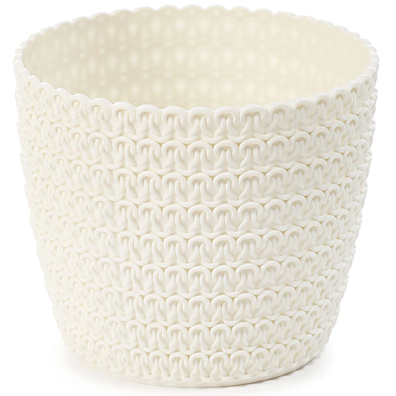 Puķu pods Magnolija Jersey 140x120mm, krēmkrāsas