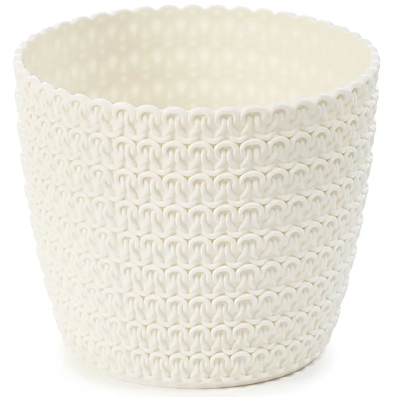 Puķu pods Magnolija Jersey 160x140mm, krēmkrāsas