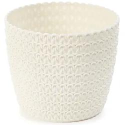 Puķu pods Magnolija Jersey 190x160mm, krēmkrāsas