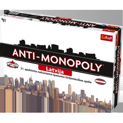 TREFL Spēle "Anti-Monopoly" ,Latviešu val.,